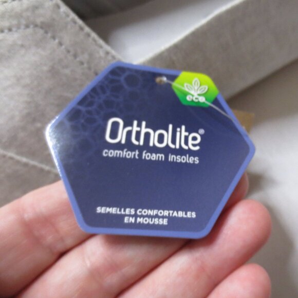 NWT TOMS womens GRAY ALPARGATA drizzle grey SLUB CHAMBRAY slip-on SIZE 9.5 - Picture 9 of 10